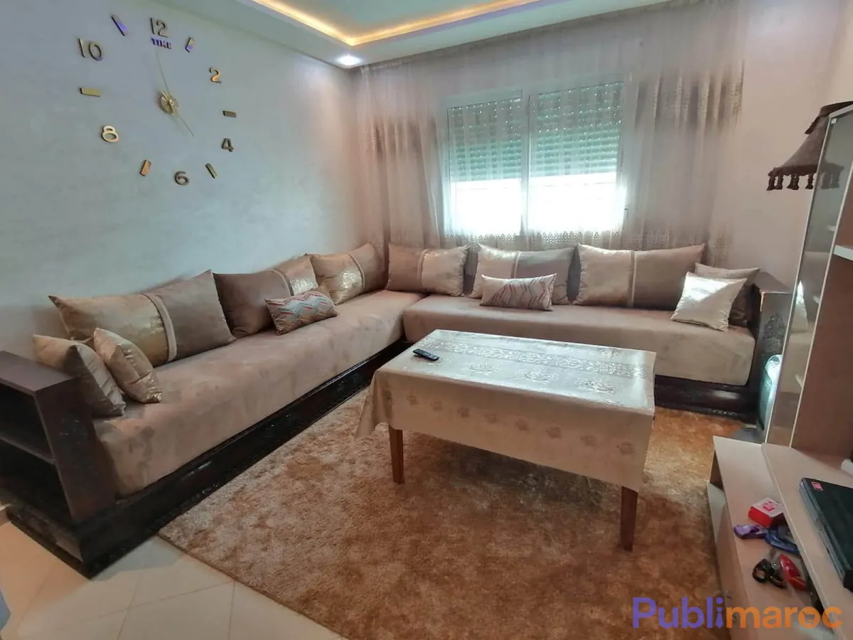Magnifique Appartement Meublé à Louer – Témara (Secteur El Hachmia)