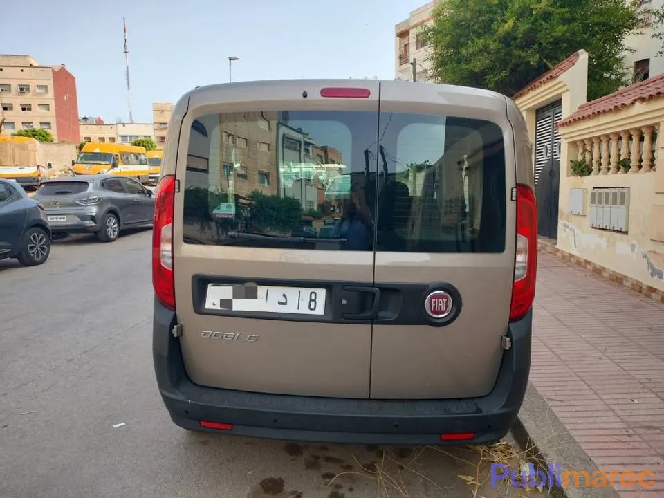 Fiat Doblo Diesel 2019 – Bon état – Casablanca photo 3