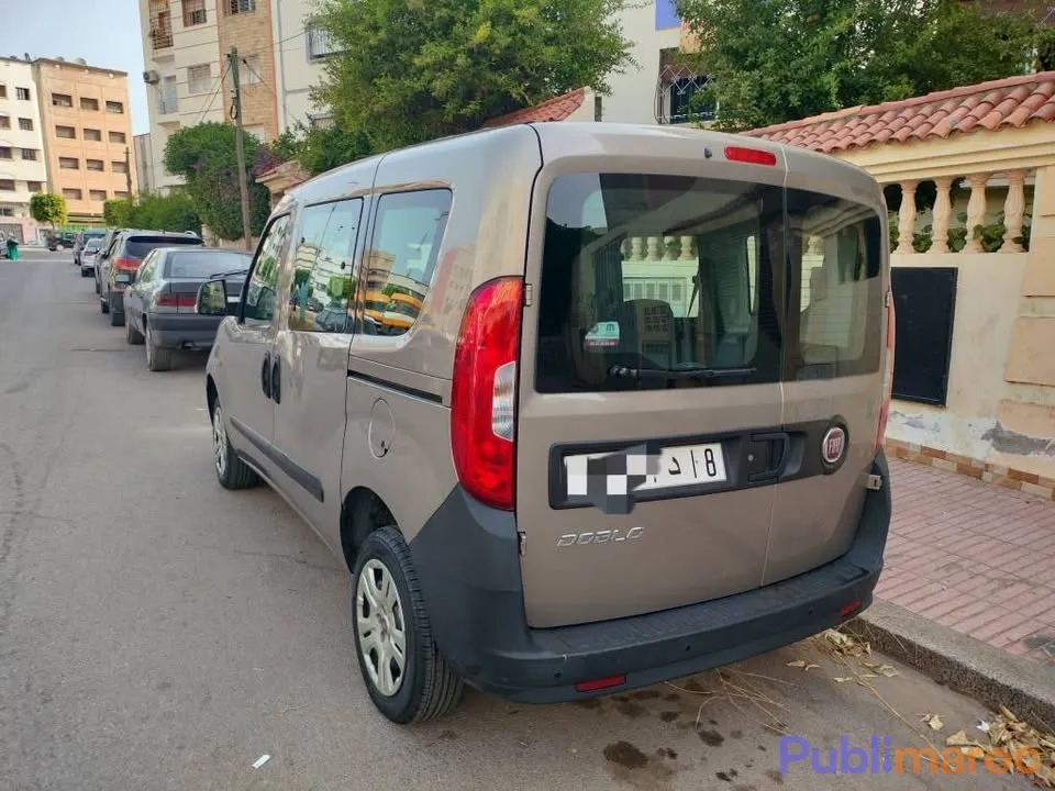 Fiat Doblo Diesel 2019 – Bon état – Casablanca photo 7