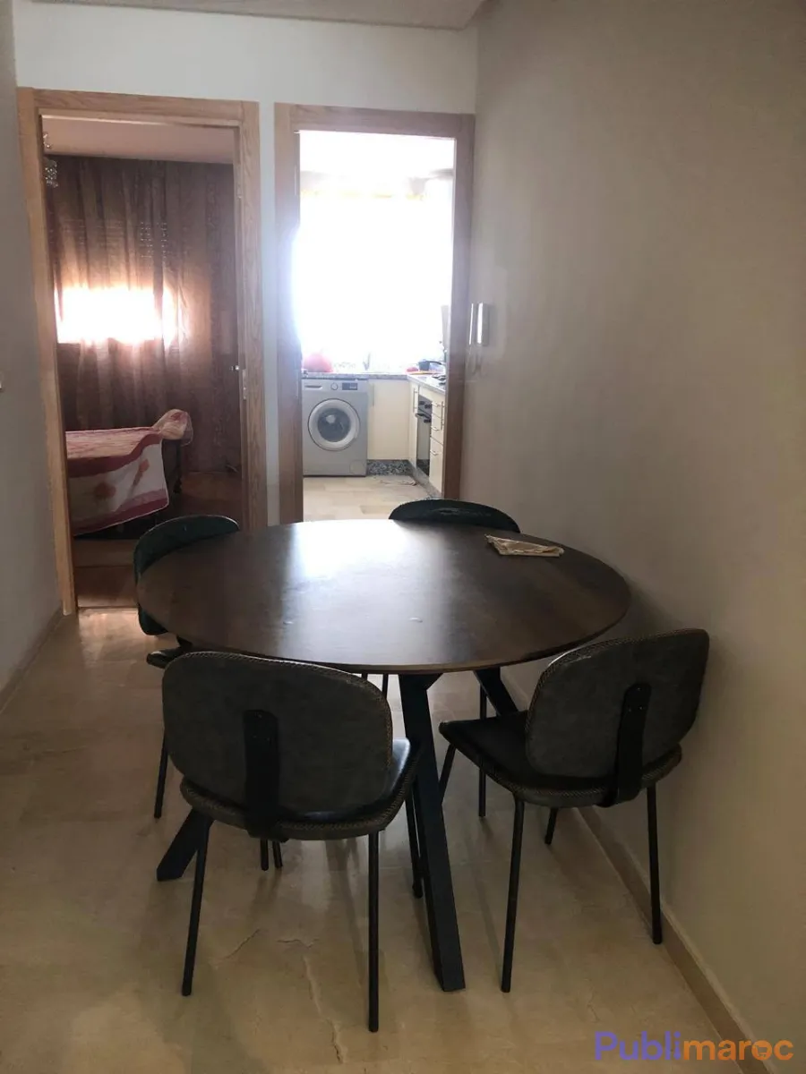 Appartement meublee disponible en location au coeur de Rabat hassan