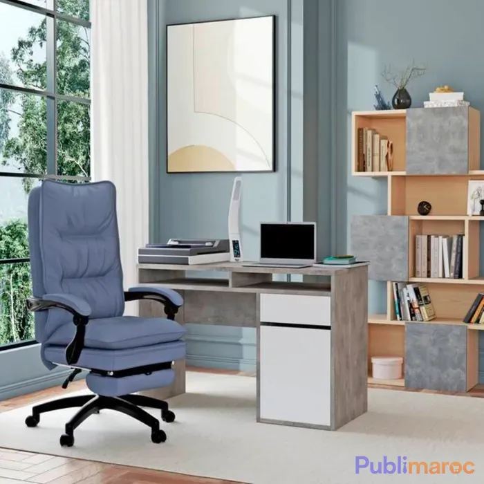 Lampe de bureau à cadran WALLY blanc photo 5