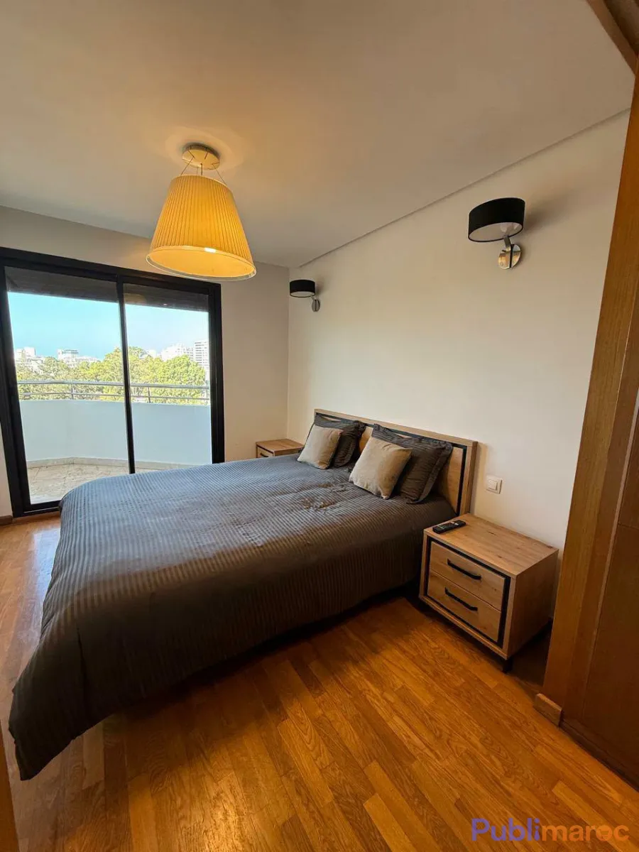 Appartement Meublé Haut Standing (86 m²) – Vue sur le Parc de la Ligue Arabe photo 4