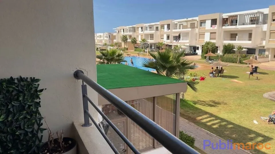 Location studio malaga beach mansoria vue sur piscine