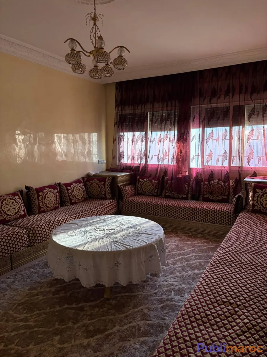 Appartement meublee disponible en location au centre de Rabat Diour jamaa