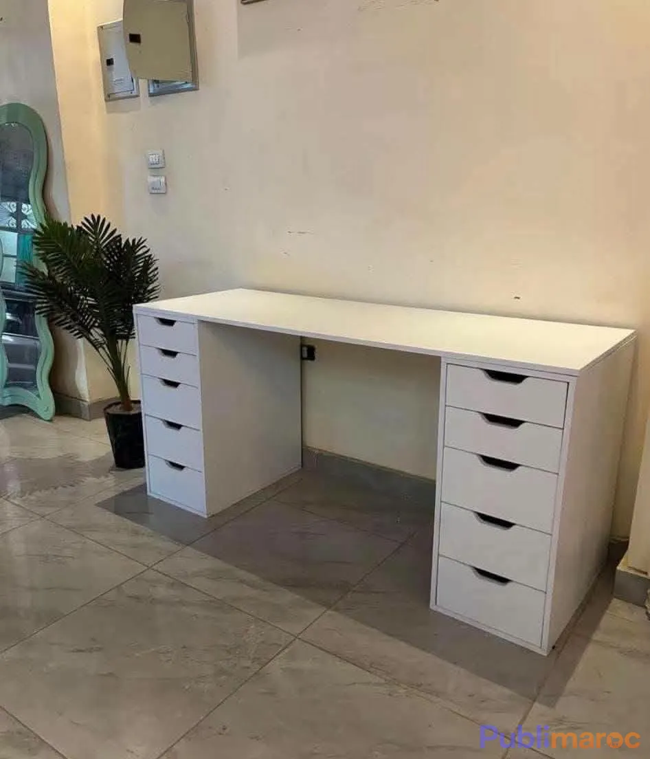 BUREAU GAMER & SETUP DE TRAVAIL (MDF 18mm)