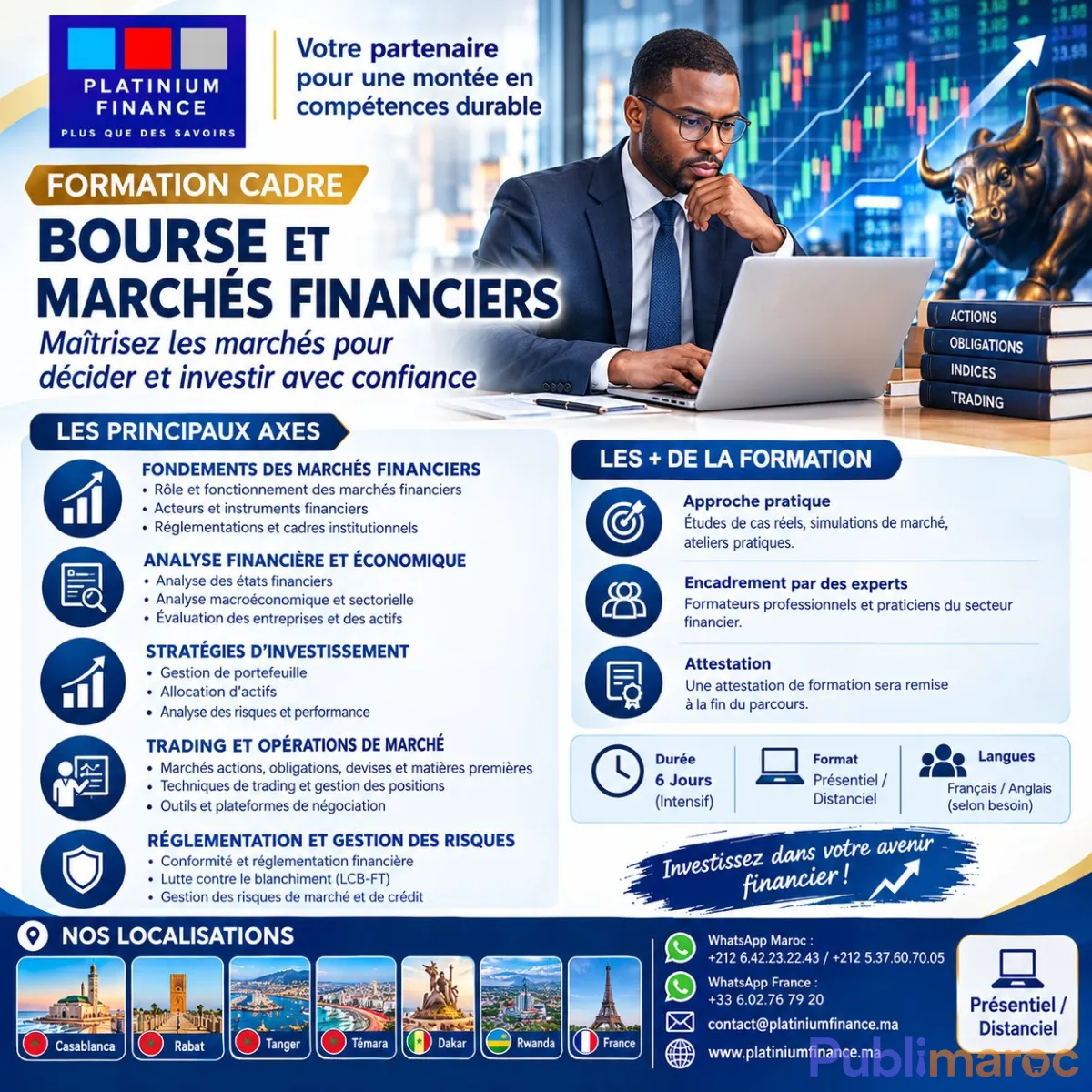 FORMATION CADRE - BOURSE & MARCHÉ FINANCIER