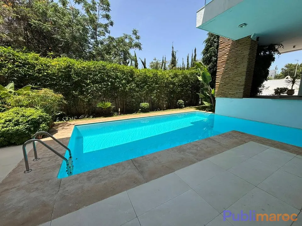 Location - villa d'exception vide 600 m² – californie (casablanca)